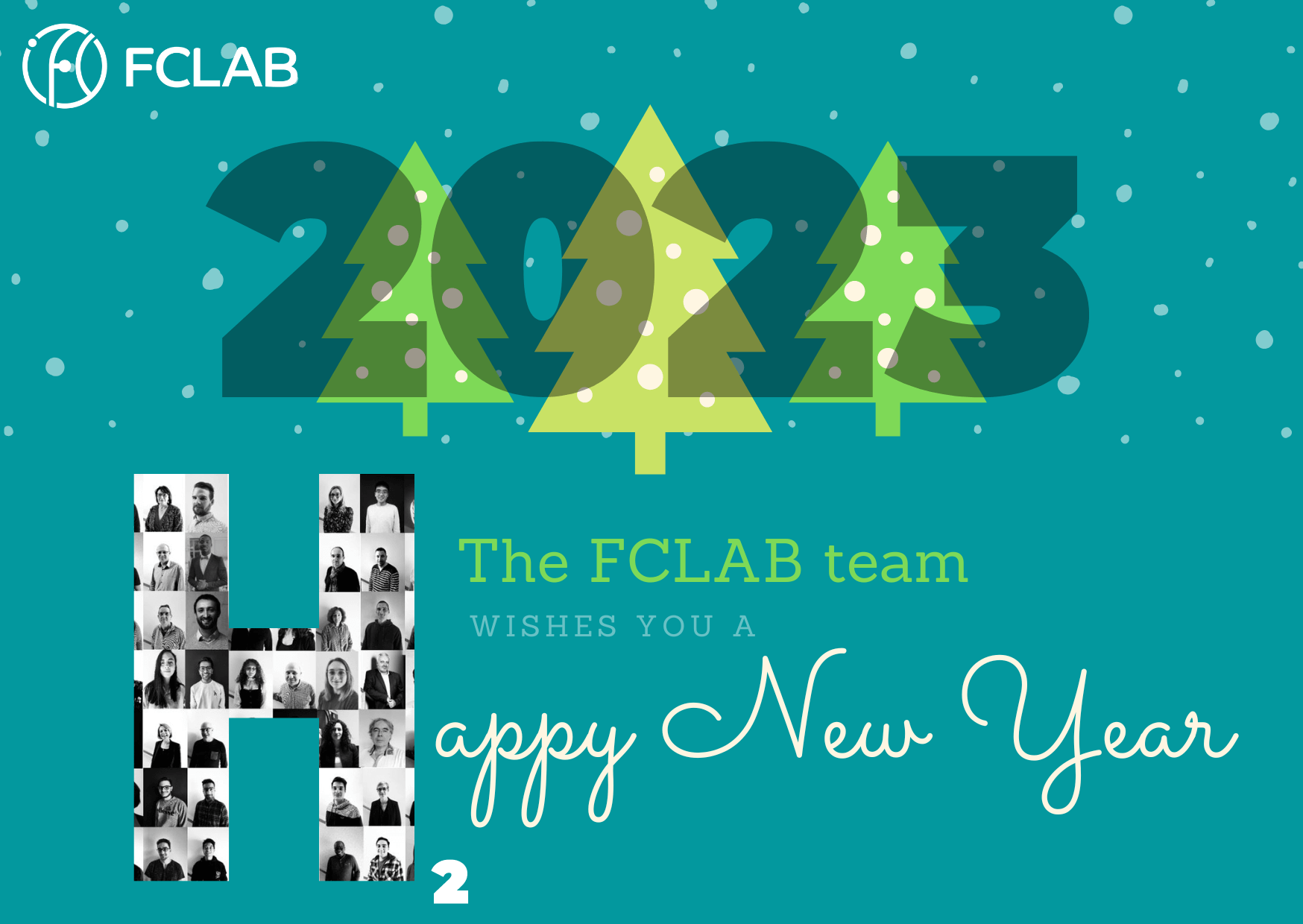 Merry Christmas and Happy New Year 2023 from the FCLAB team!